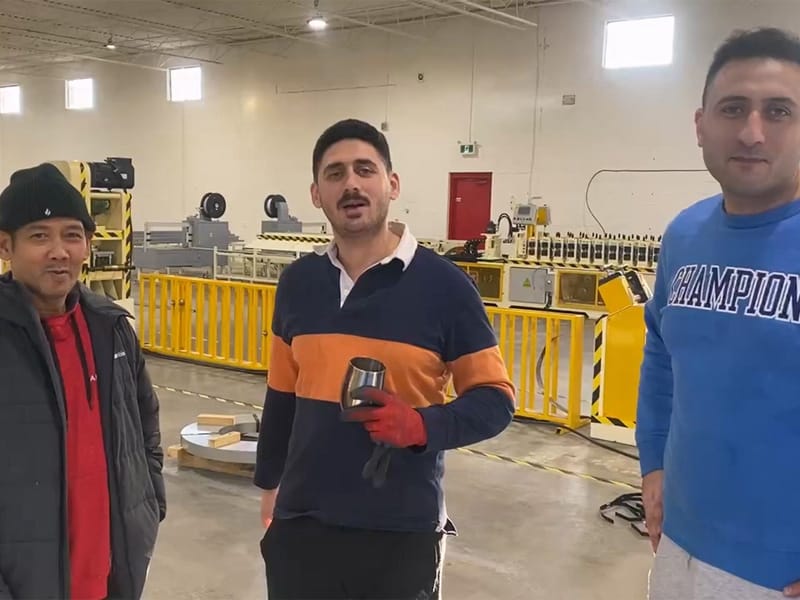 來自加拿大客戶的新年祝福：致中拓冷彎團(tuán)隊的美好期許